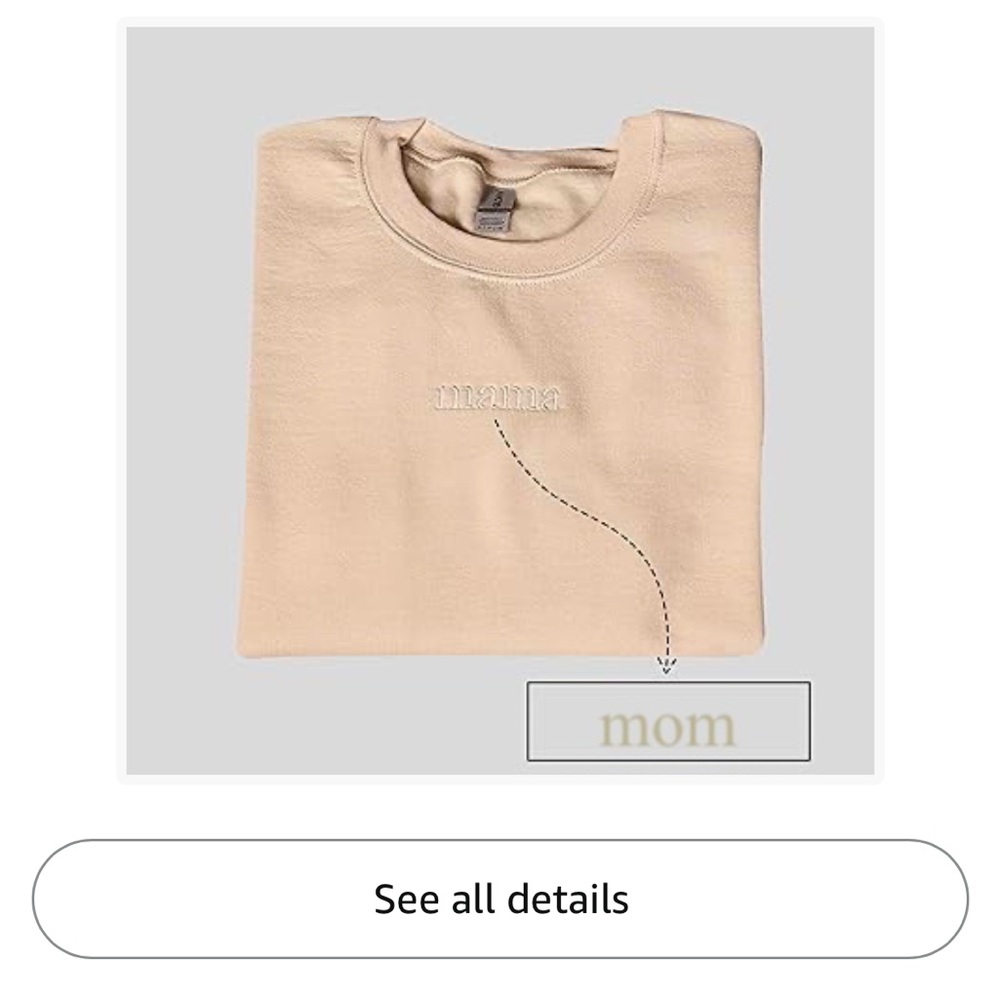 mom & dad crewnecks